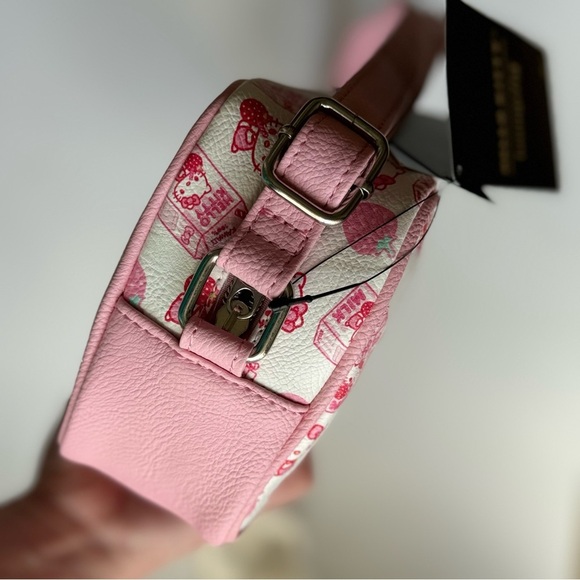 Hello Kitty Strawberry Milk Crossbody by Loungefly NWT - Picture 12 of 12
